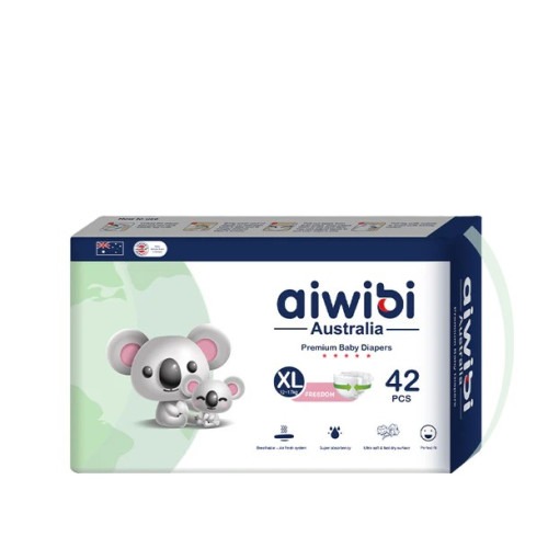 Aiwibi Australian Premium Baby Diaper Belt 12-17 Kg 42 Pcs